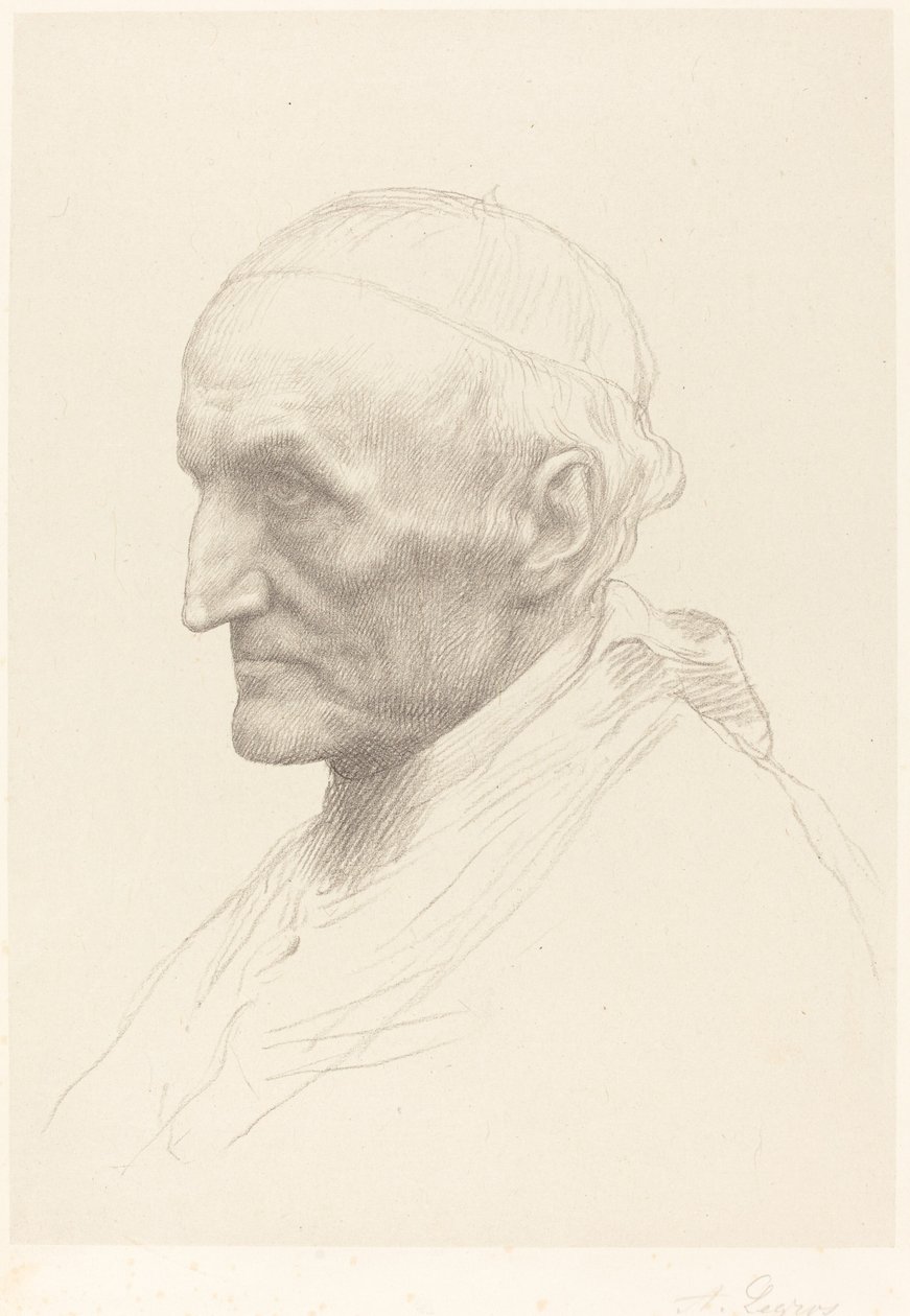 Cardenal Manning, 2ª placa de Alphonse Legros