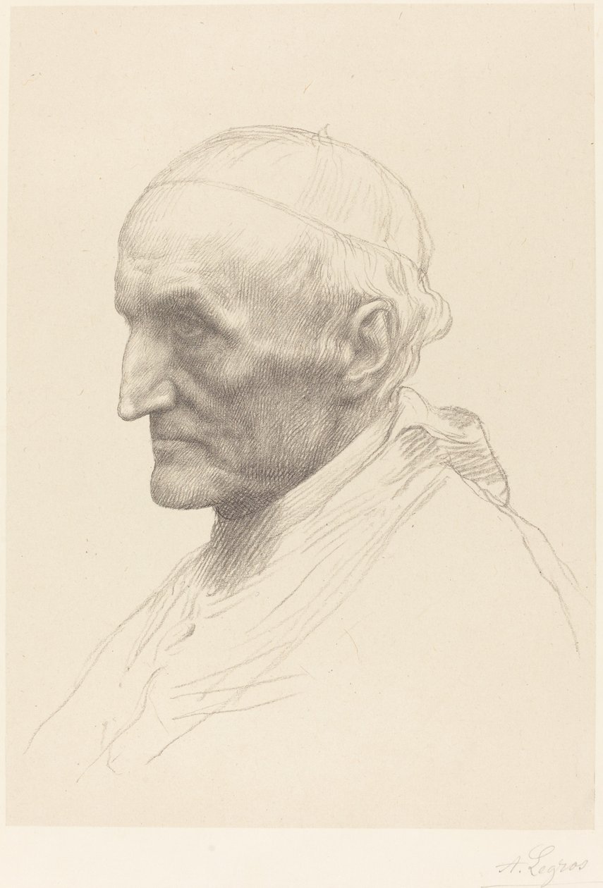 Cardenal Manning, segunda placa de Alphonse Legros