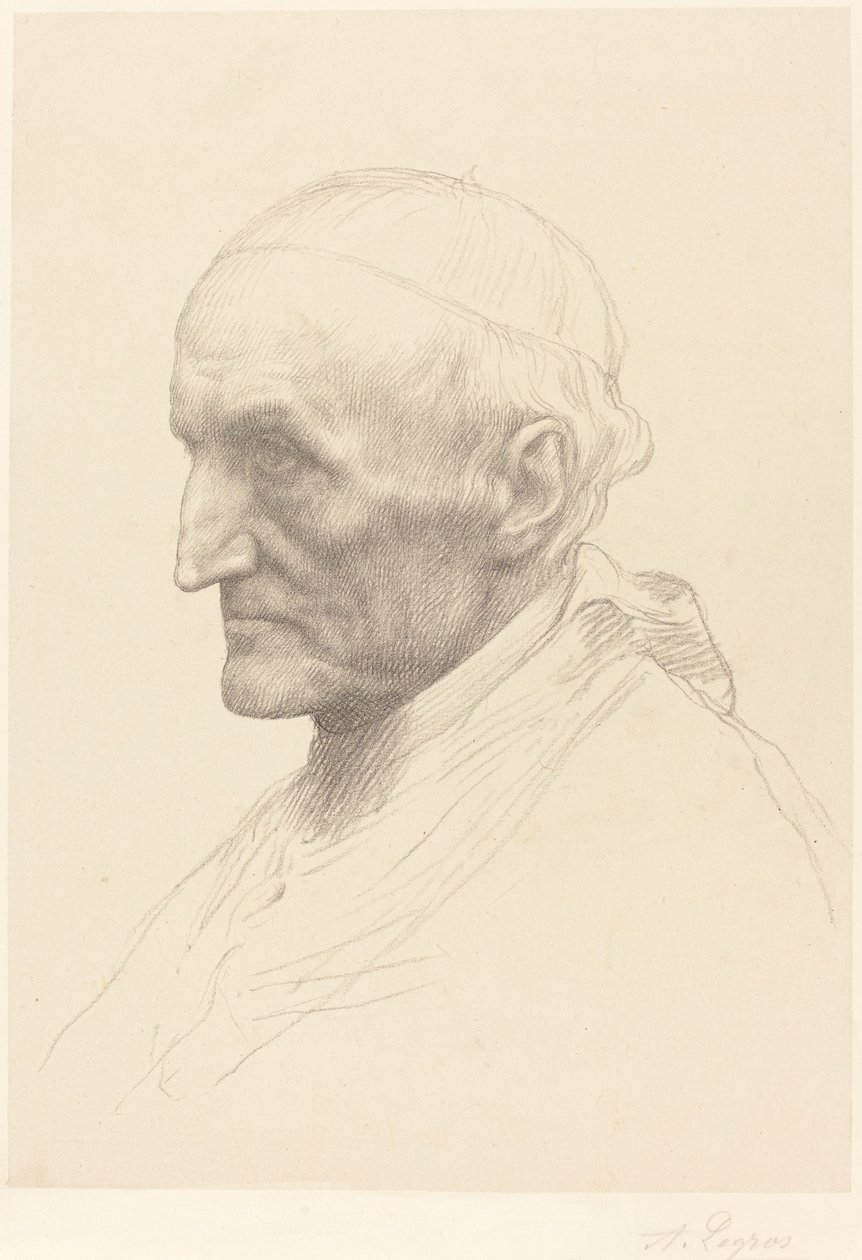 Cardenal Manning, segunda placa de Alphonse Legros
