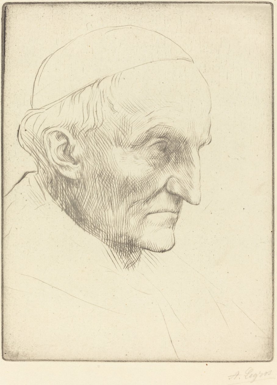 Cardenal Manning, 3ra placa de Alphonse Legros