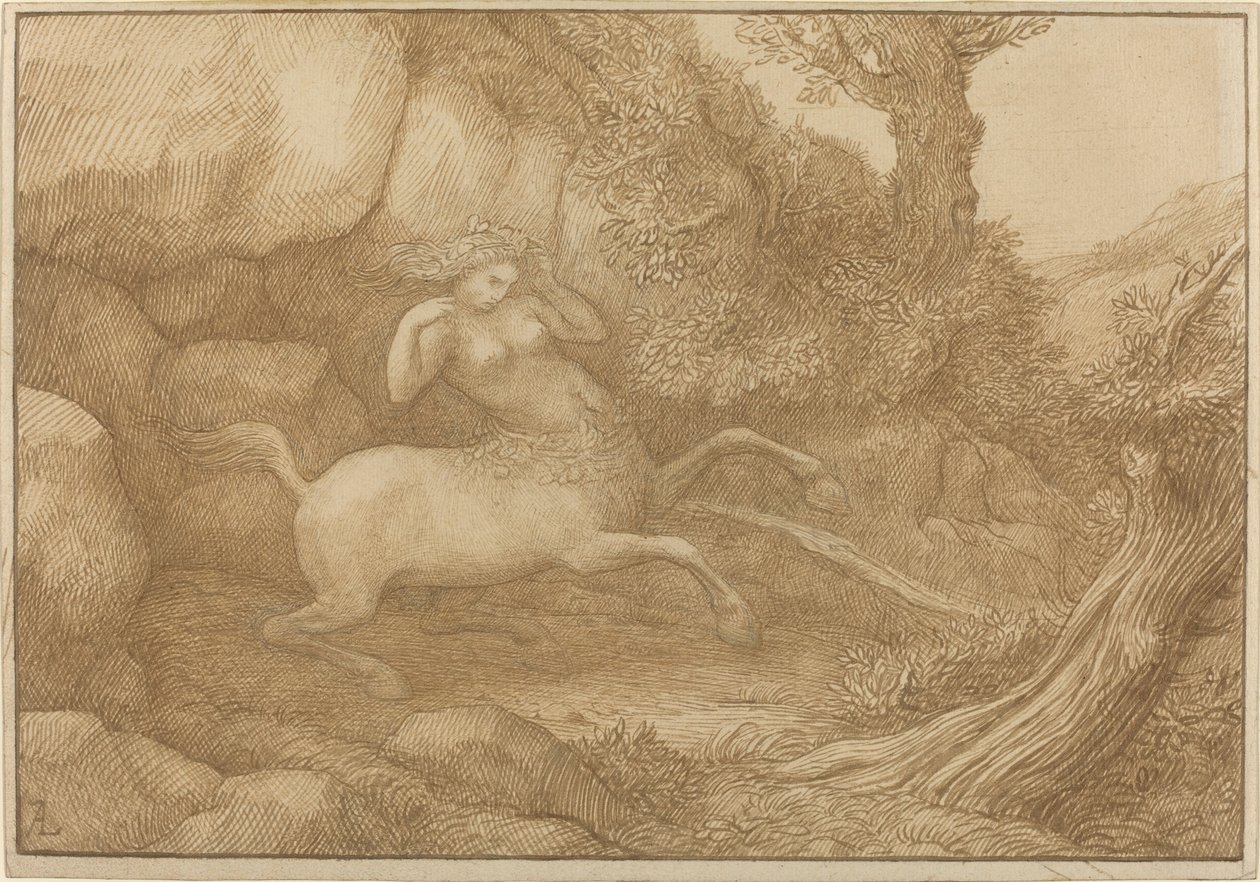 Mujer Centauro de Alphonse Legros