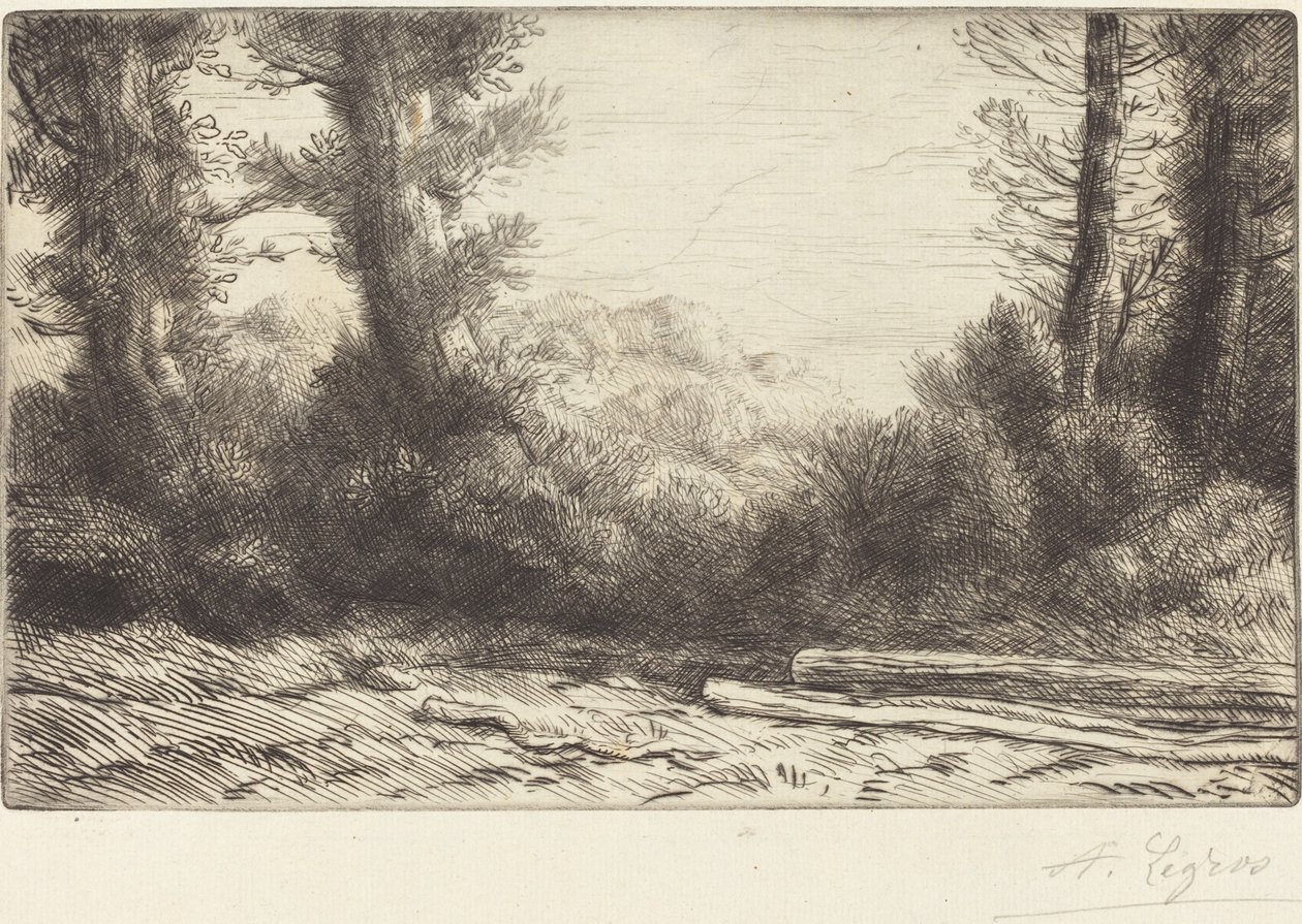 Linde del bosque de Alphonse Legros