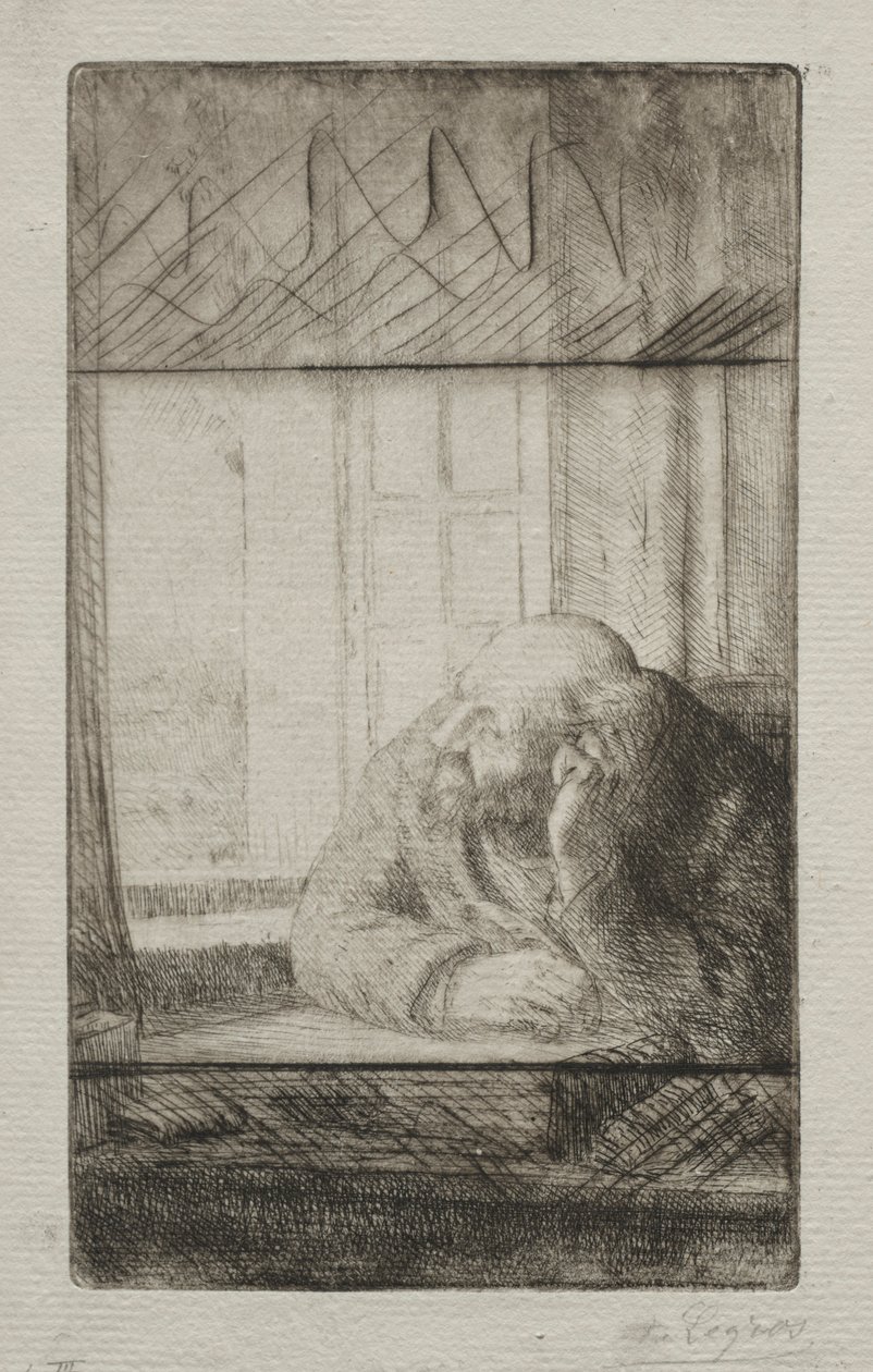 Atardecer en la Ventana de Alphonse Legros