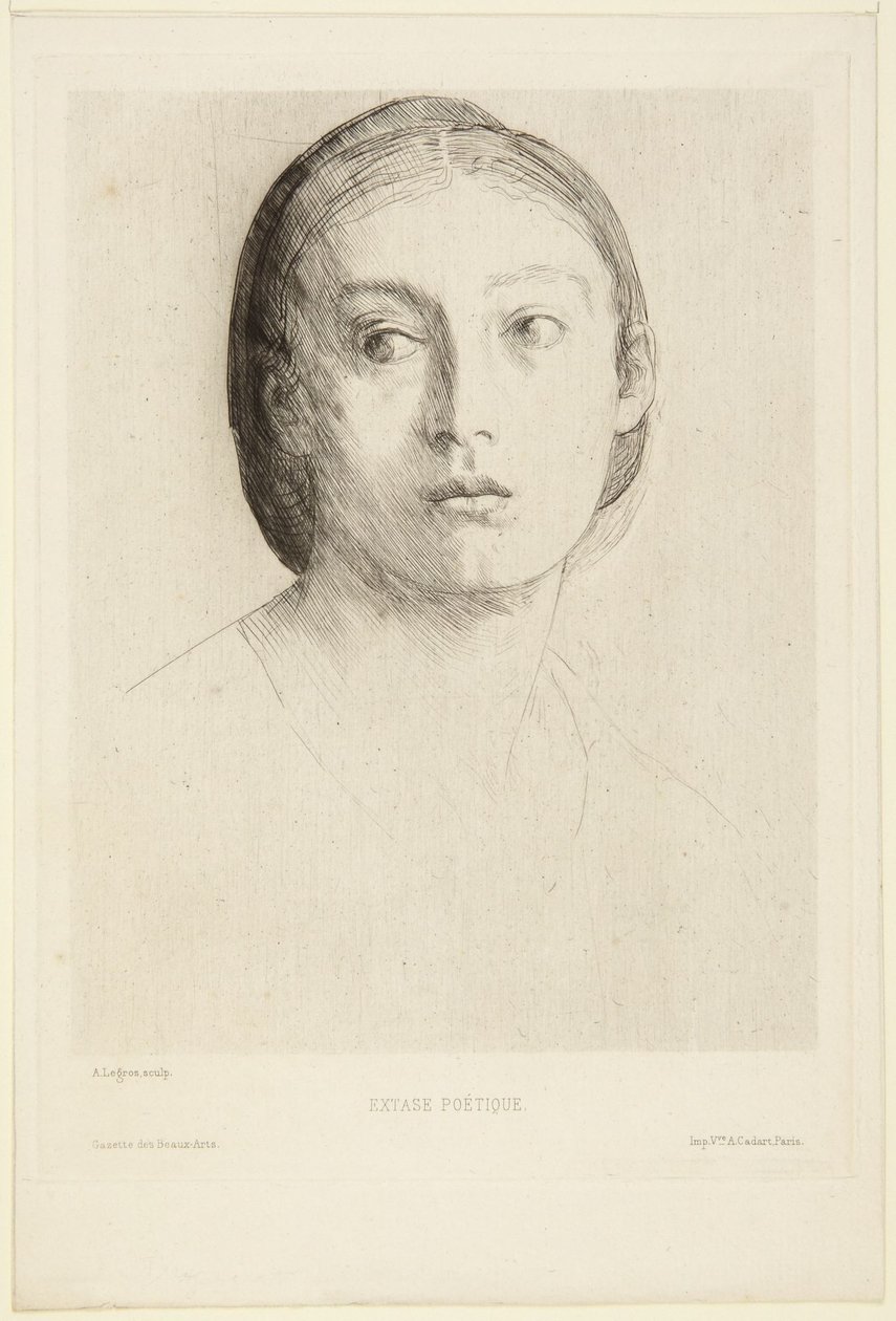 Éxtasis poético/Poetic Extasy de Alphonse Legros