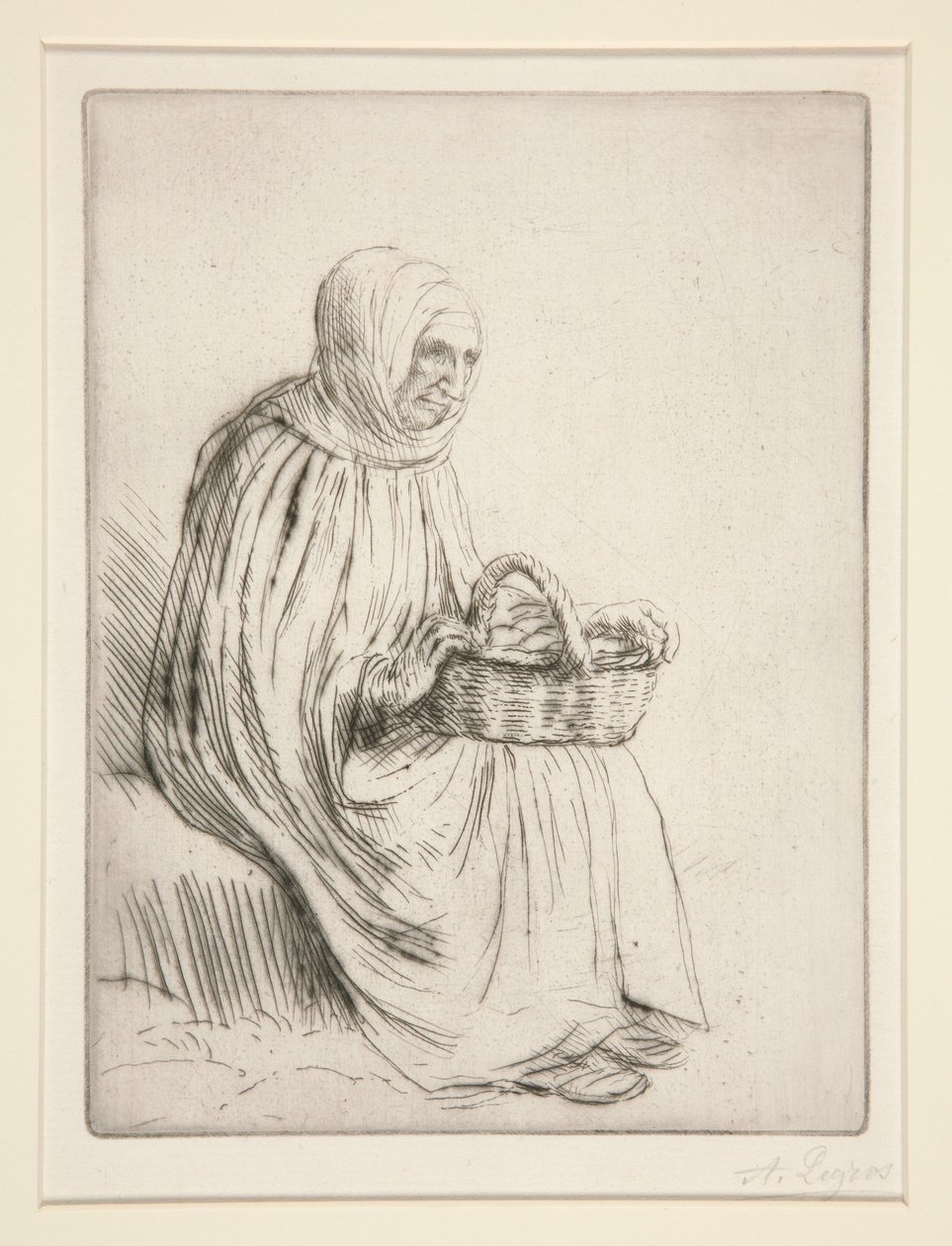Mujer de mercado de Alphonse Legros