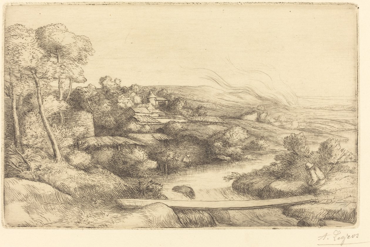 Puente Peatonal (La passerelle) de Alphonse Legros