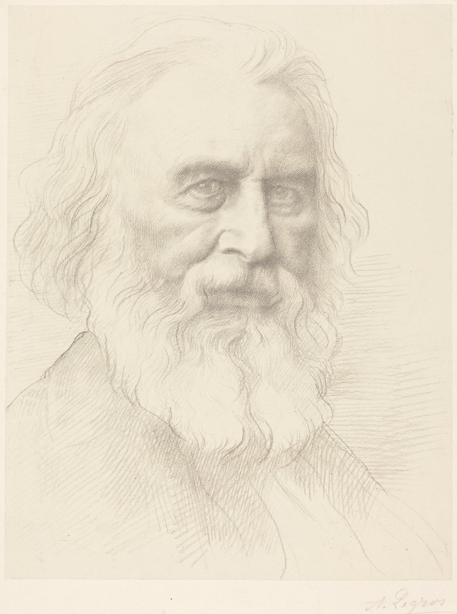 H. W. Longfellow, segunda lámina de Alphonse Legros
