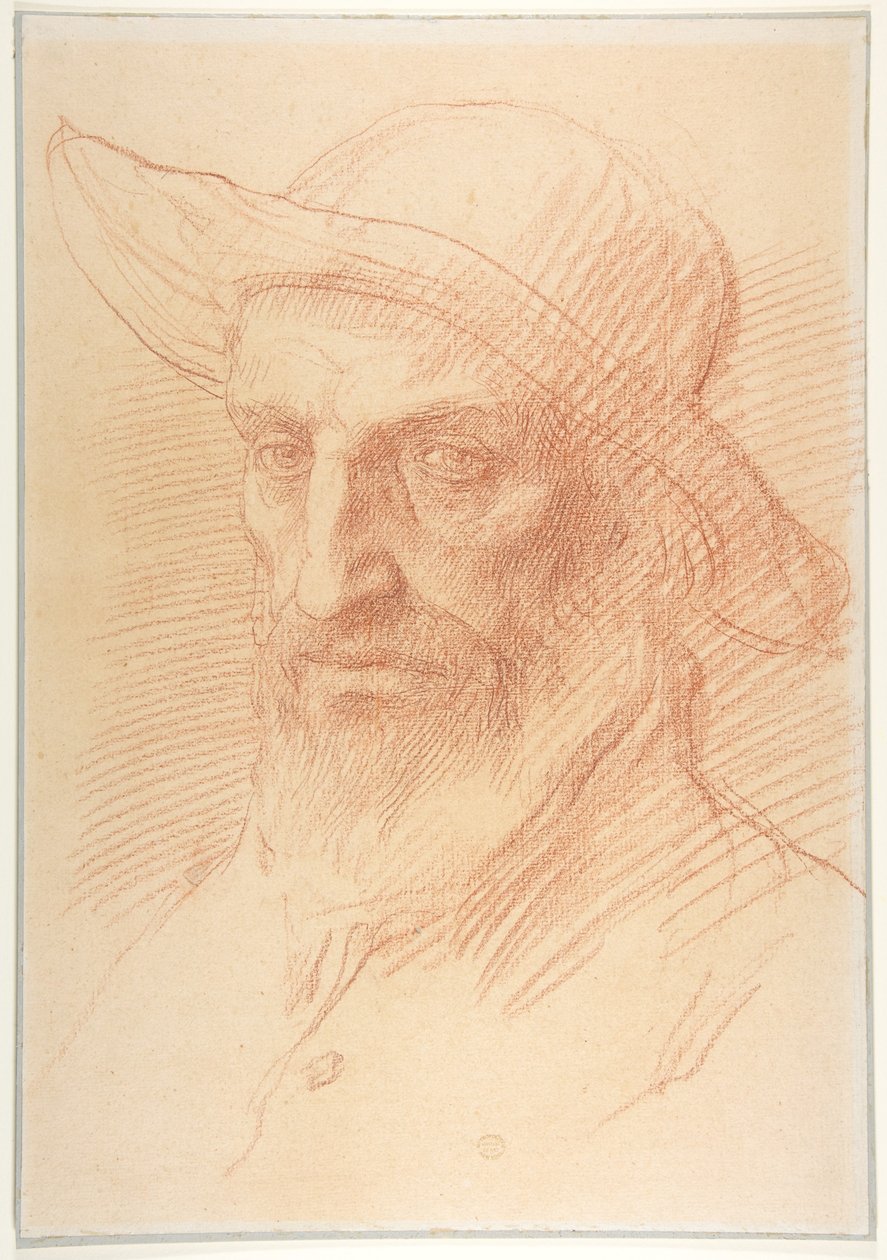 Cabeza de un guardabosques de Alphonse Legros