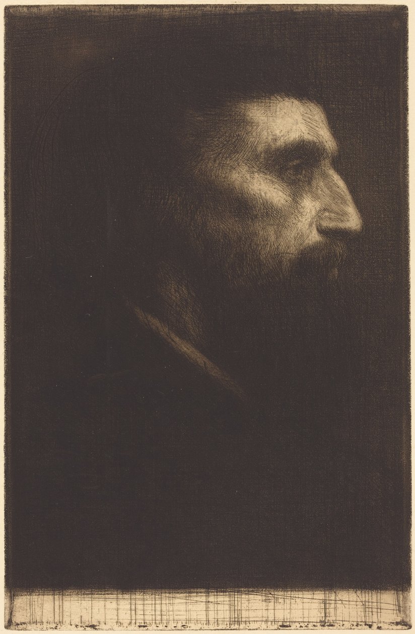 Cabeza de hombre (Tête d