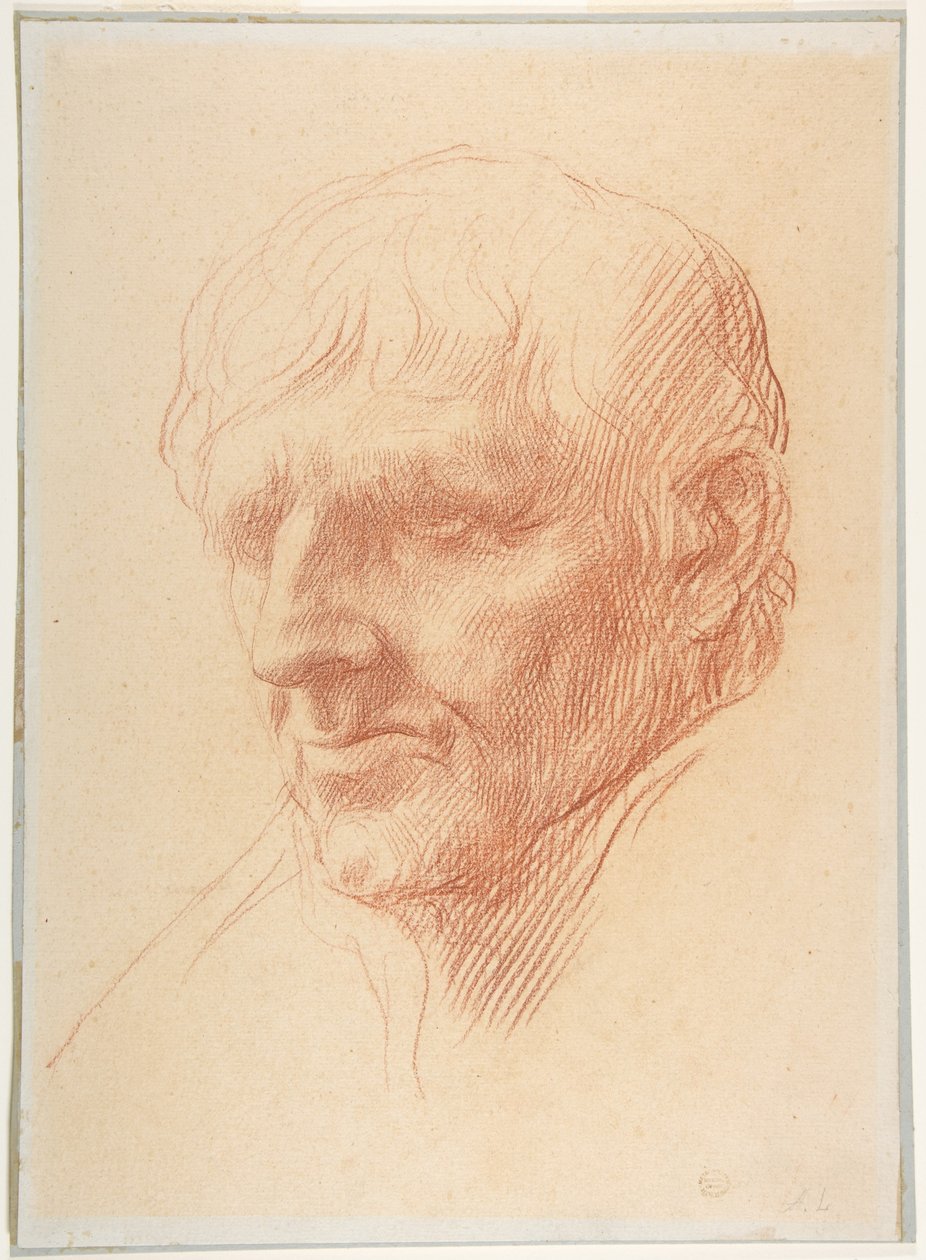 Cabeza de un hombre de Alphonse Legros