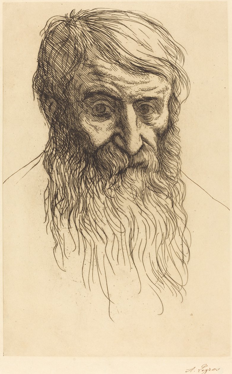 Cabeza de un Filósofo de Alphonse Legros