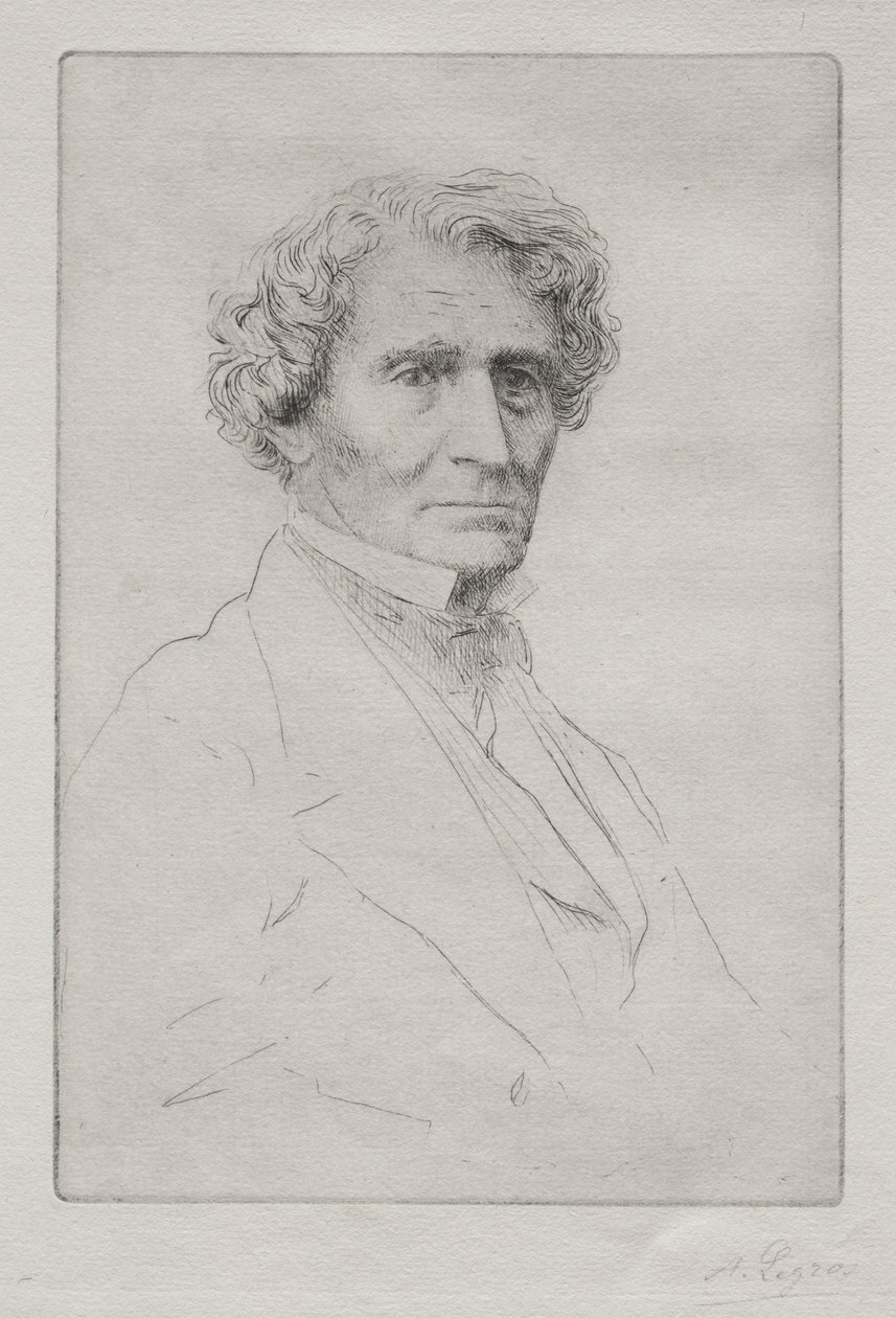 Hector Berlioz de Alphonse Legros