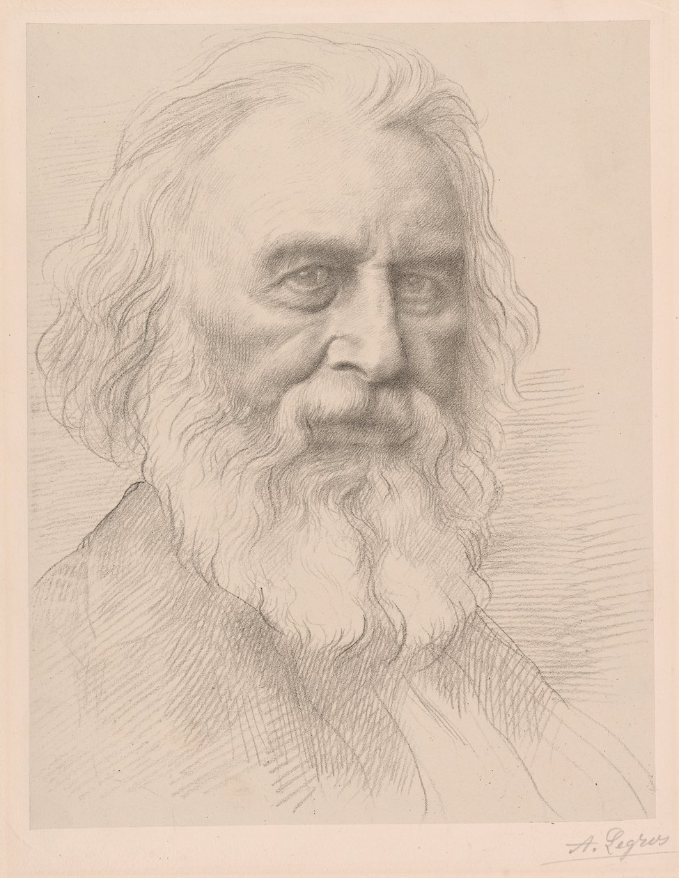 Henry Wadsworth Longfellow de Alphonse Legros