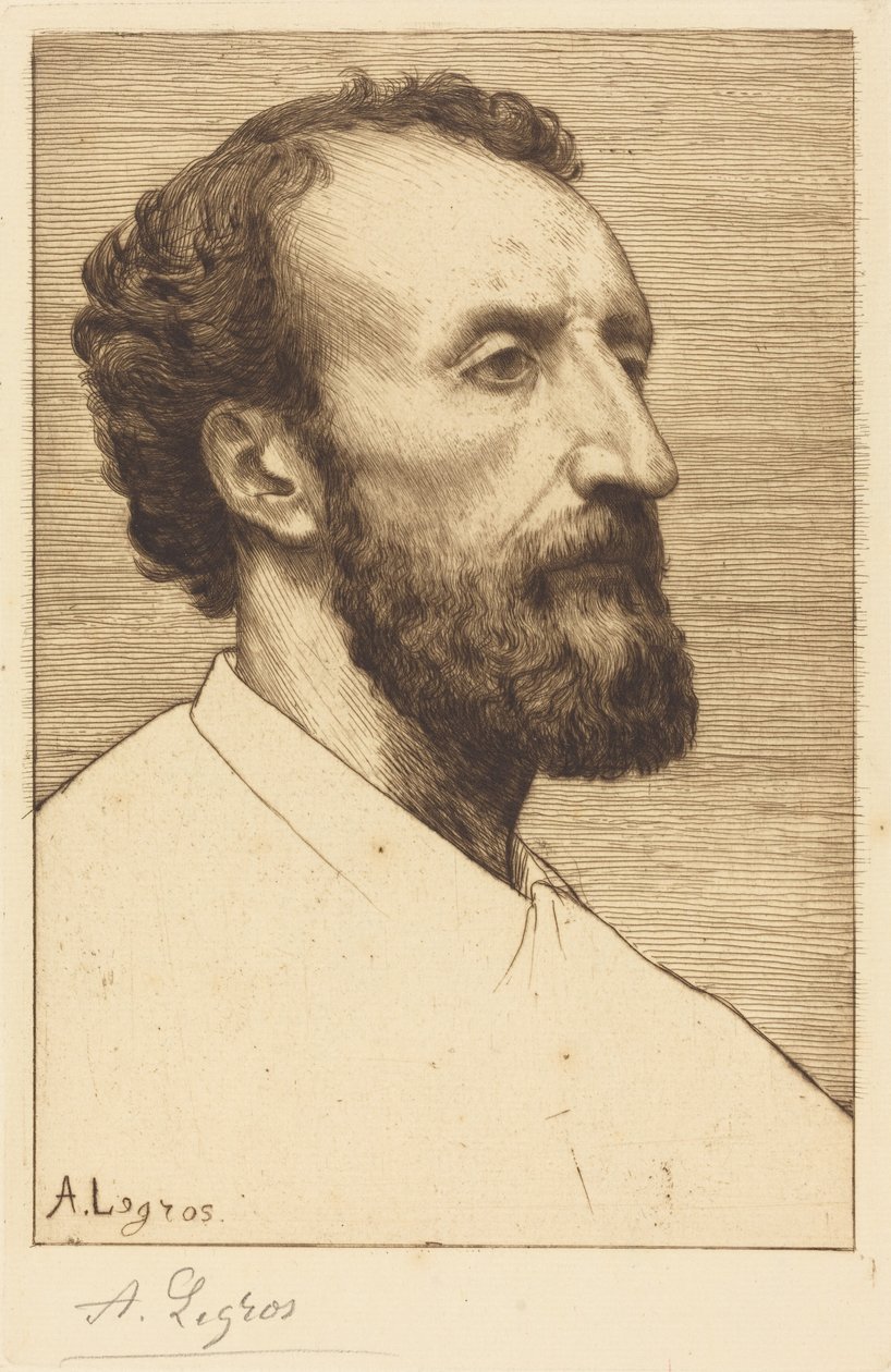 Jules Dalou, 2.ª lámina de Alphonse Legros