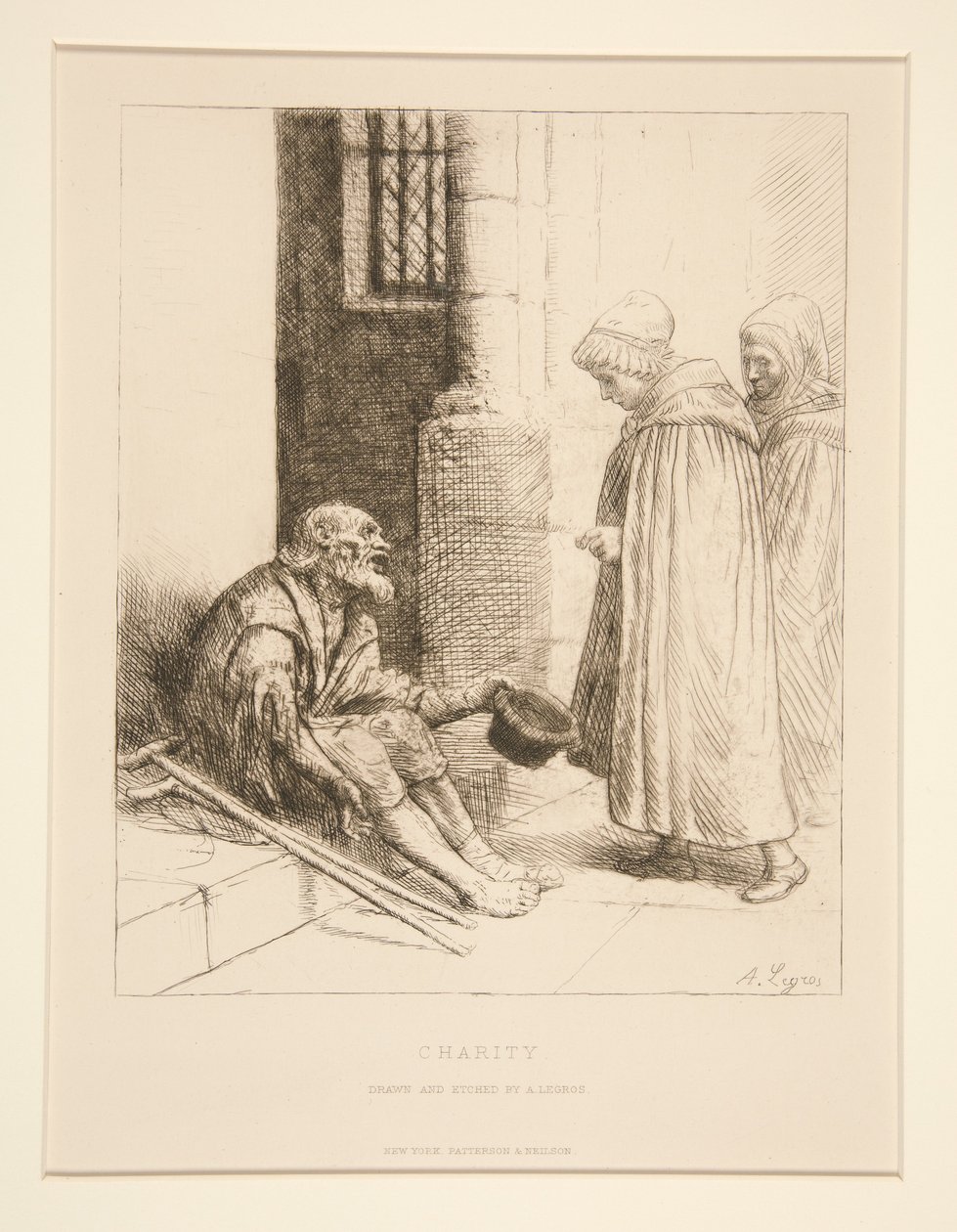 La caridad de Alphonse Legros