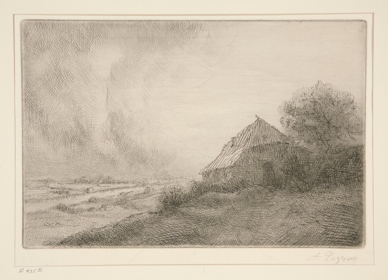 La cabaña en la colina de Alphonse Legros