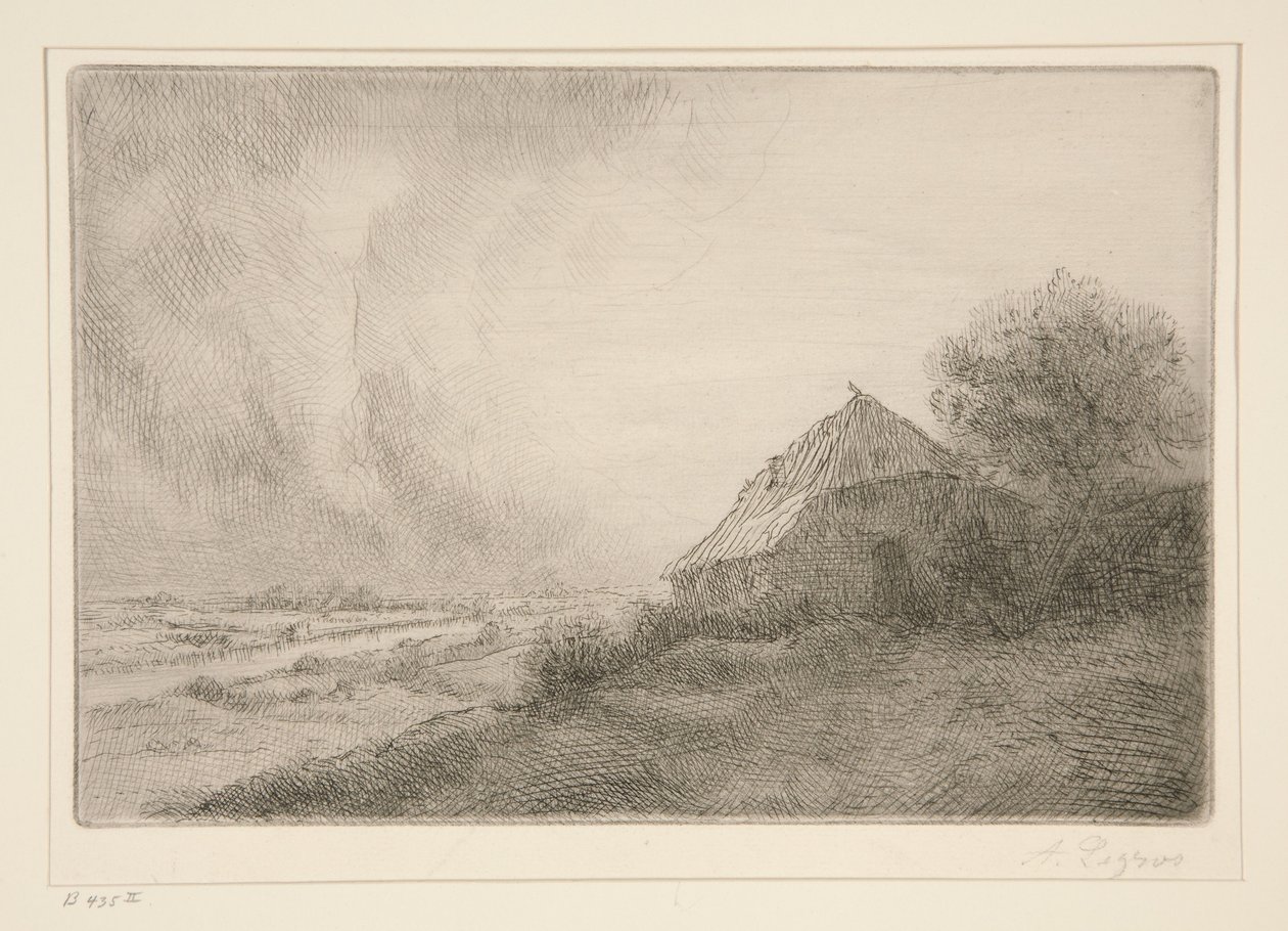 La casita en la colina de Alphonse Legros