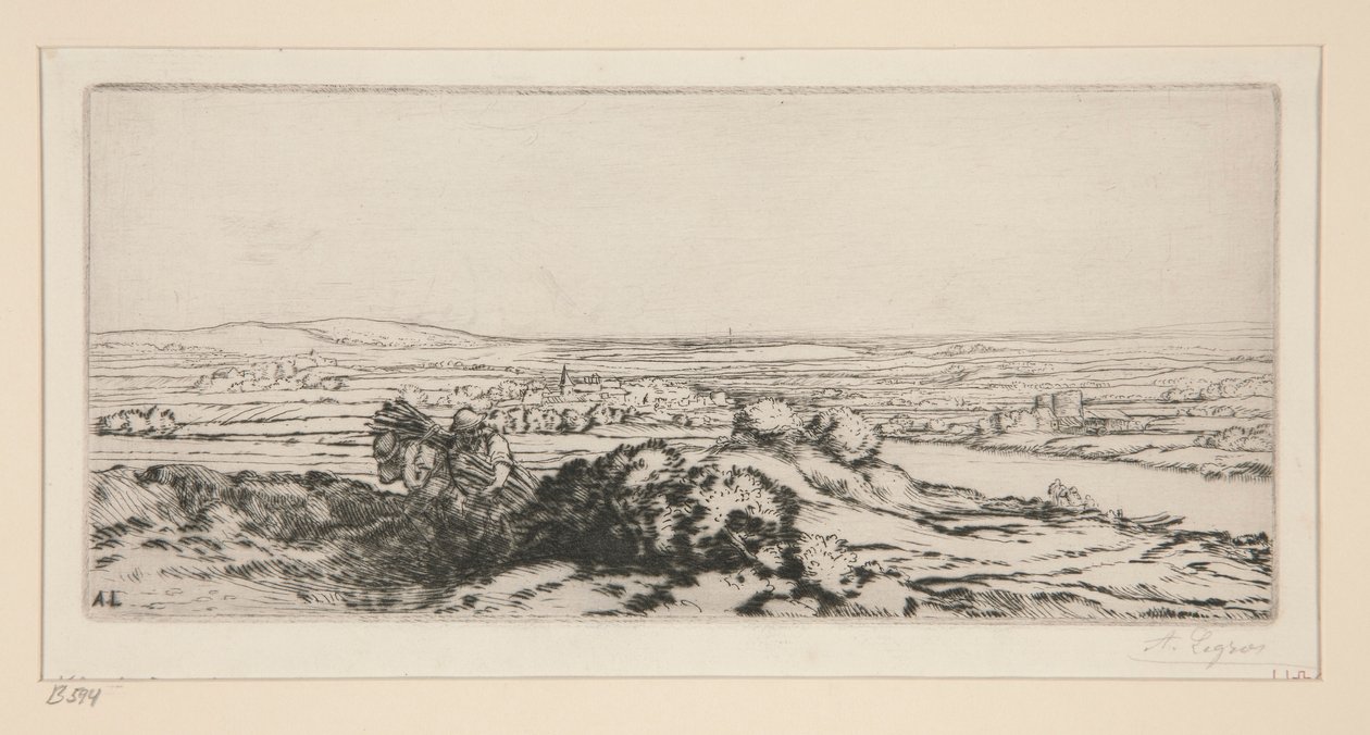La Vallee des Dunes de Alphonse Legros