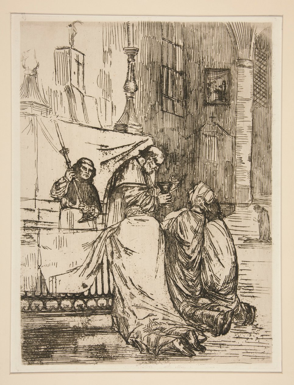 Comunión en el de Alphonse Legros