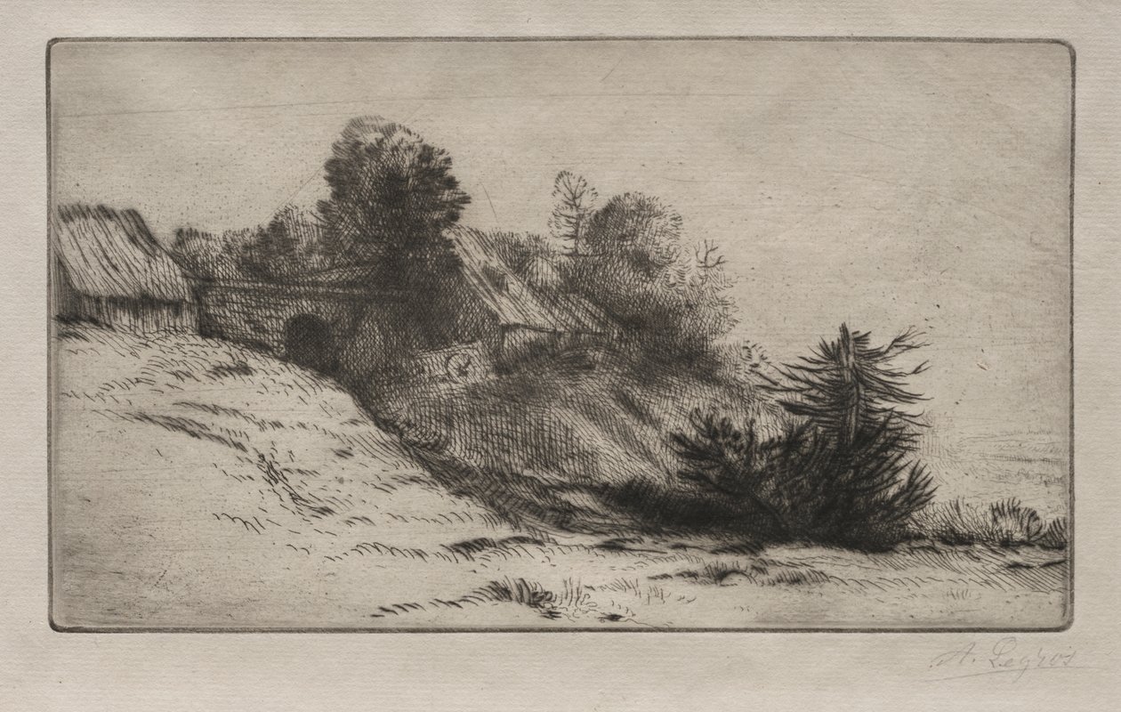 La granja de Bienheureux (2ª Placa) de Alphonse Legros