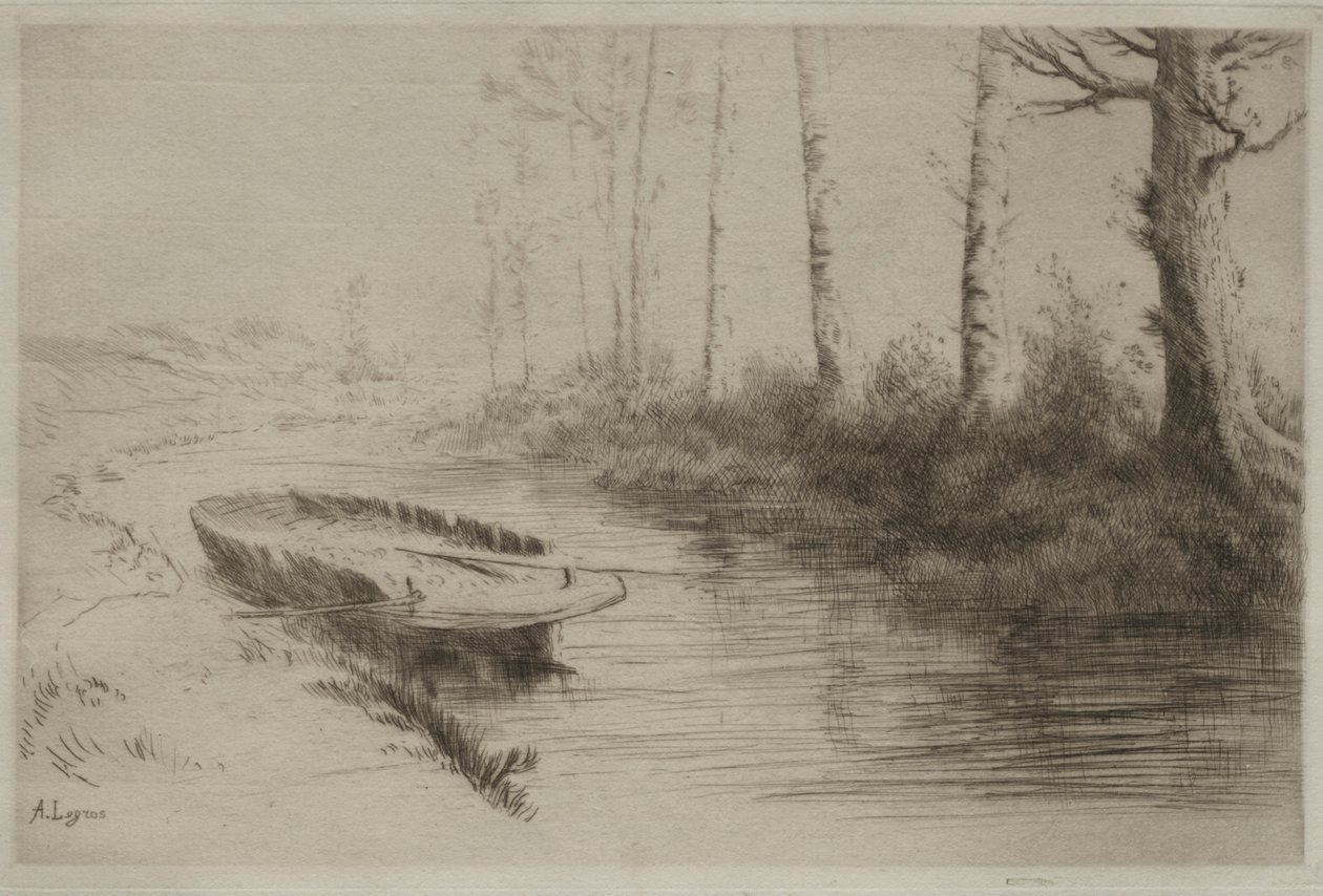 El Canal: Efecto de la mañana de Alphonse Legros