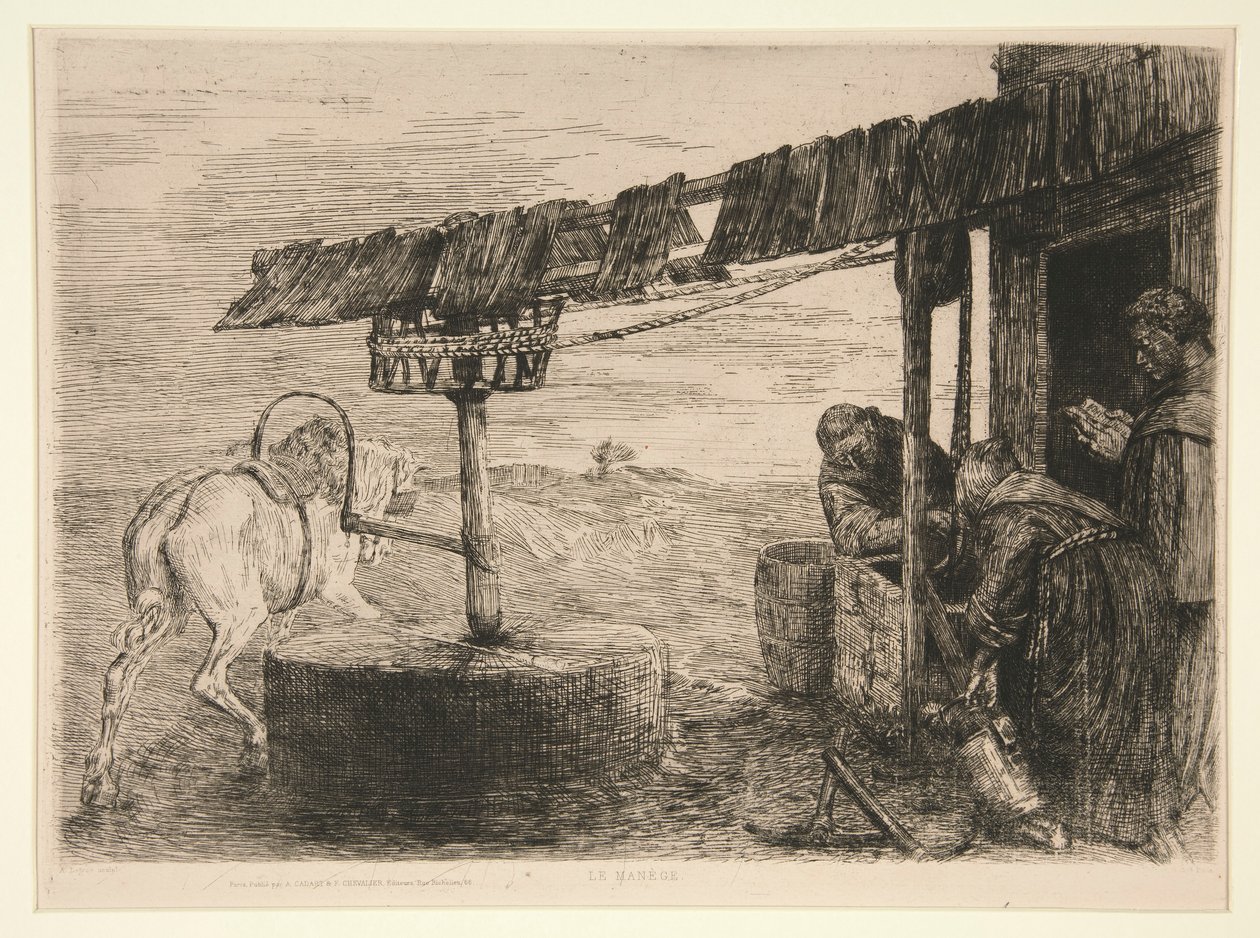 Le Manege (La cinta de correr) de Alphonse Legros