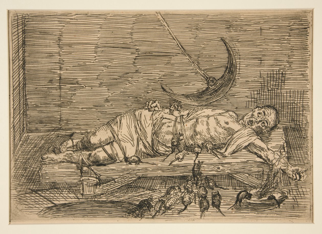 Le Puits et le Pendule, No 1 (El pozo y el péndulo, No. 1) de Alphonse Legros