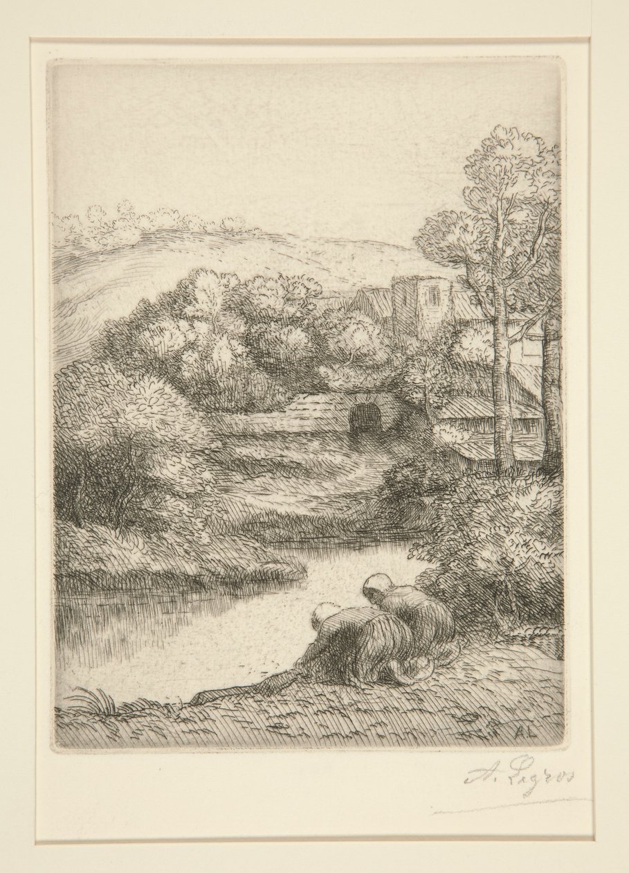 Lavadero o lavanderas de Alphonse Legros