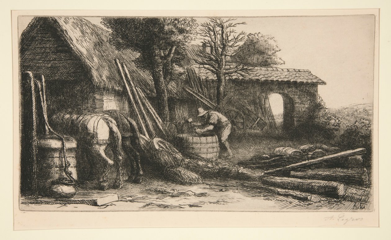 el tonelero de Alphonse Legros