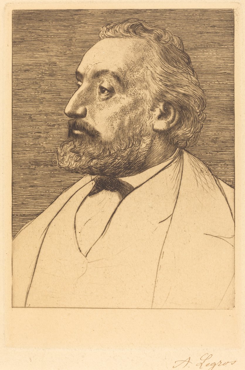 Léon Gambetta, 2ª placa de Alphonse Legros