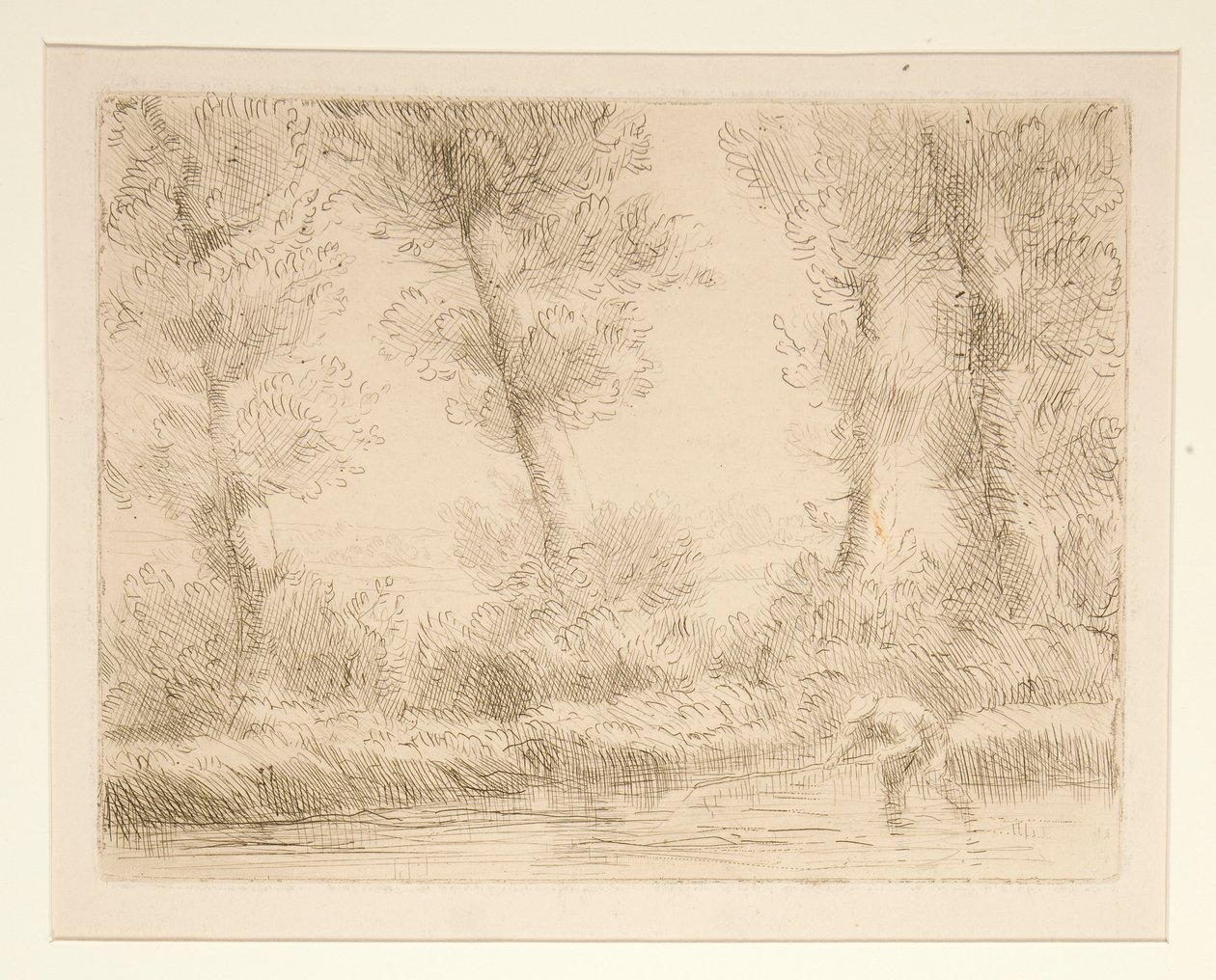 Les bords de la Liane (Las orillas del Liane) de Alphonse Legros