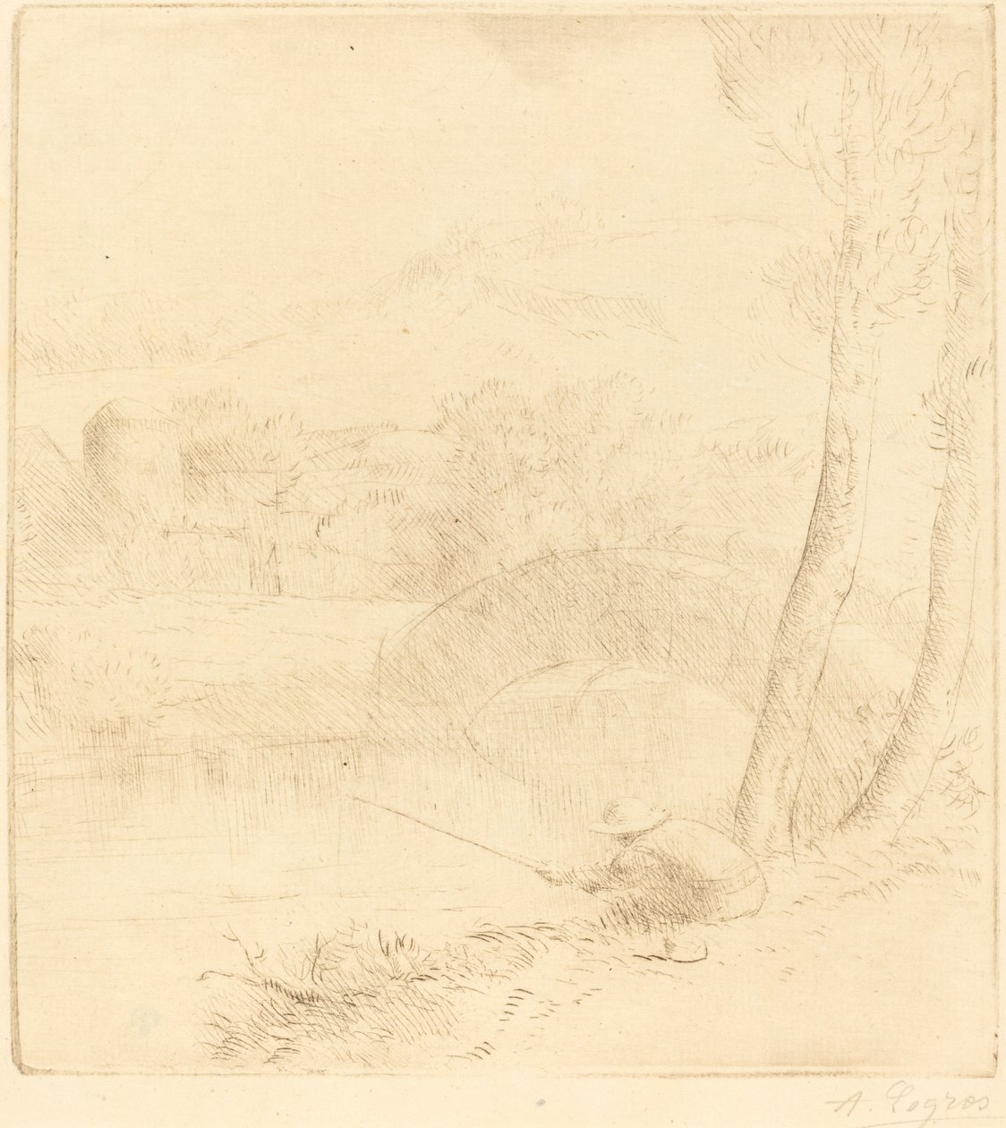 El Pequeño Pescador de Alphonse Legros