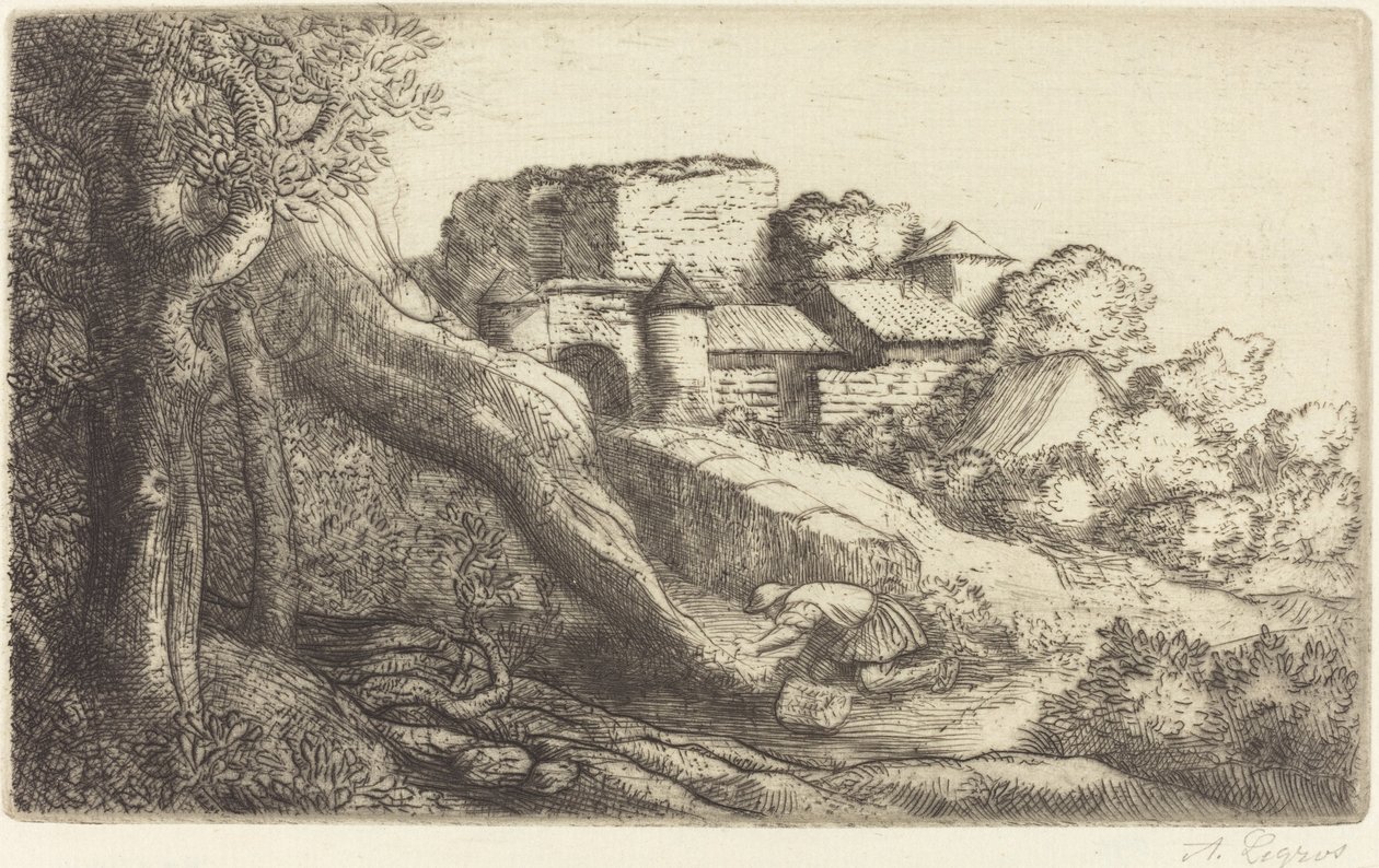 Pequeño quemador de hierba de Alphonse Legros