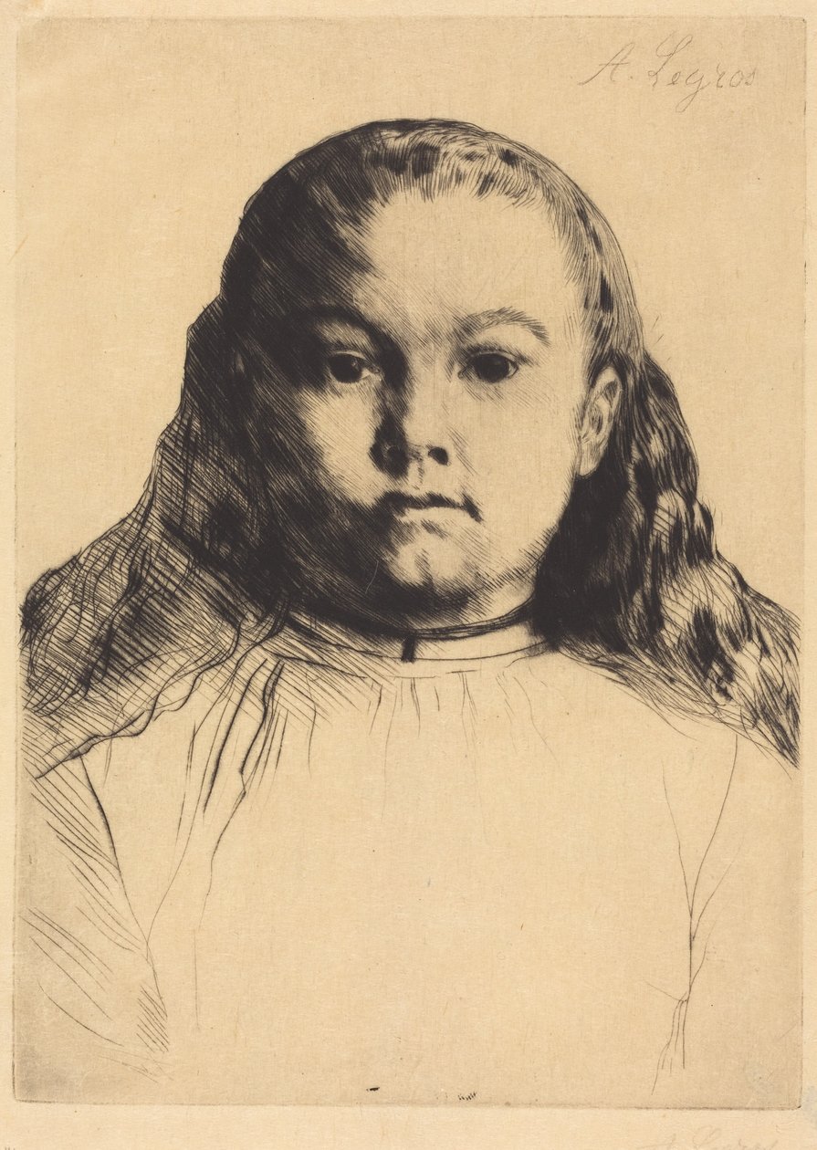 La pequeña Marie de Alphonse Legros