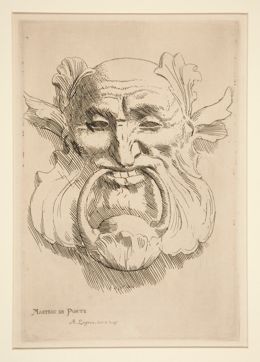 Pomo de la puerta (Puerta aldaba) de Alphonse Legros