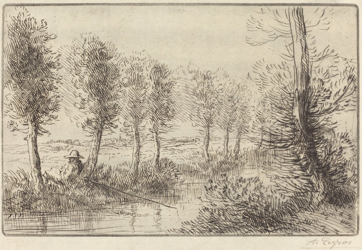 Cerca del molino de Alphonse Legros