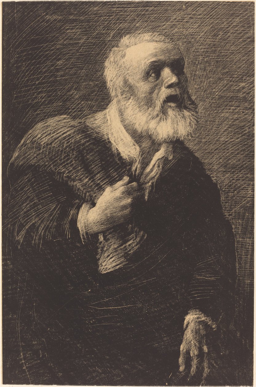 El pregonero nocturno de Alphonse Legros