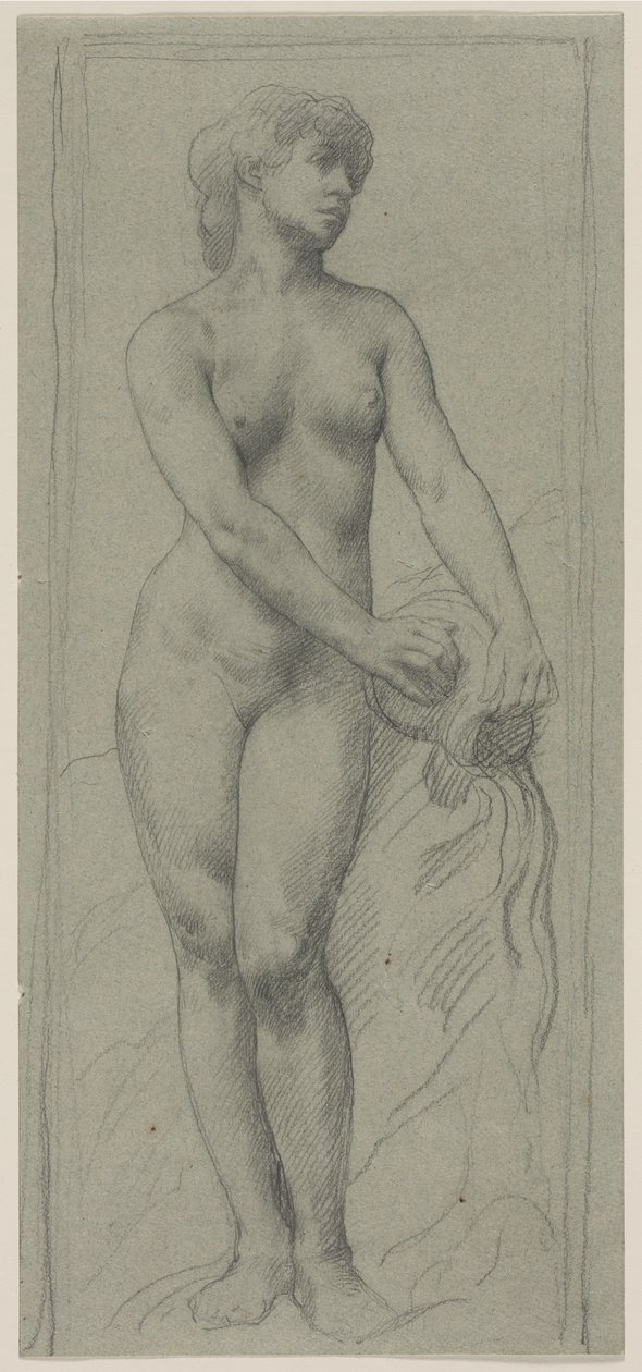 Mujer desnuda de Alphonse Legros