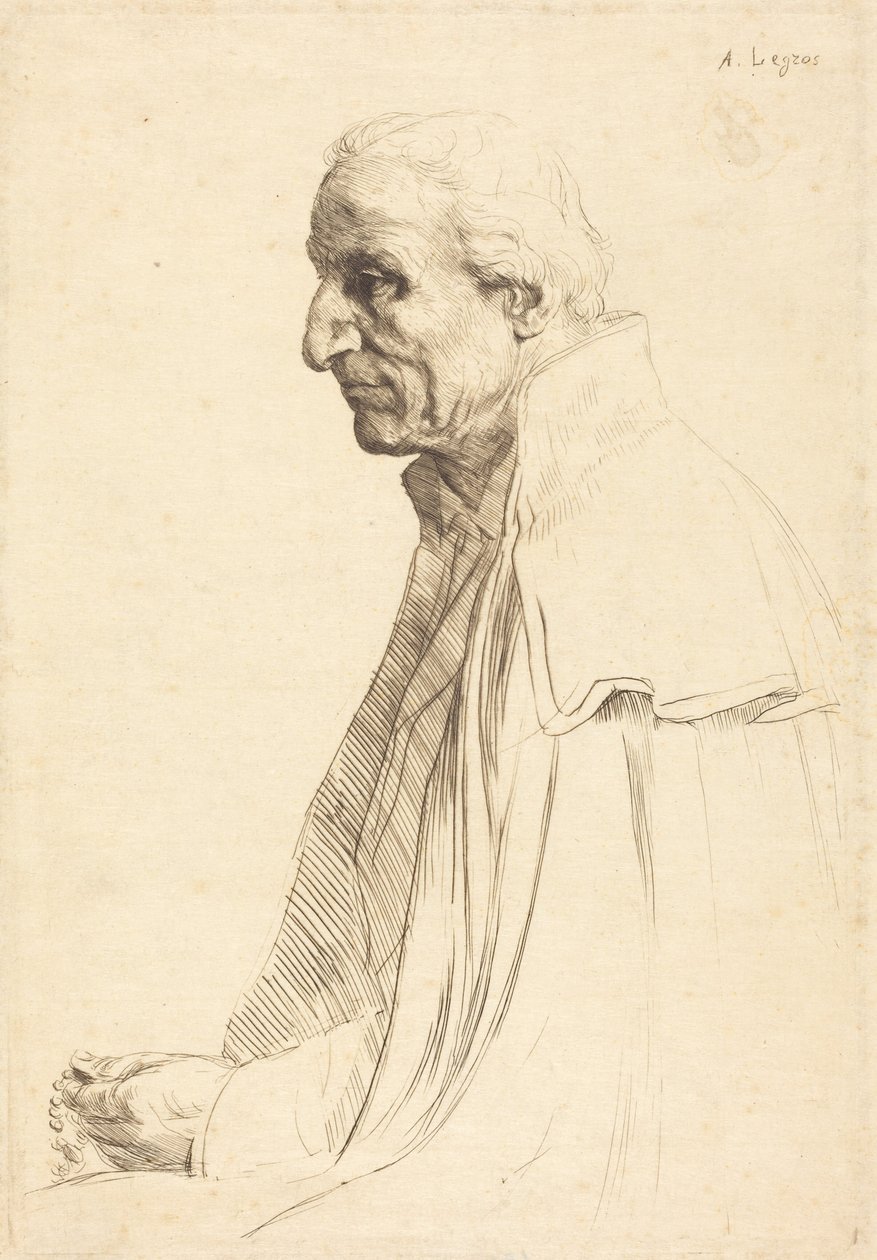 Viejo español de Alphonse Legros