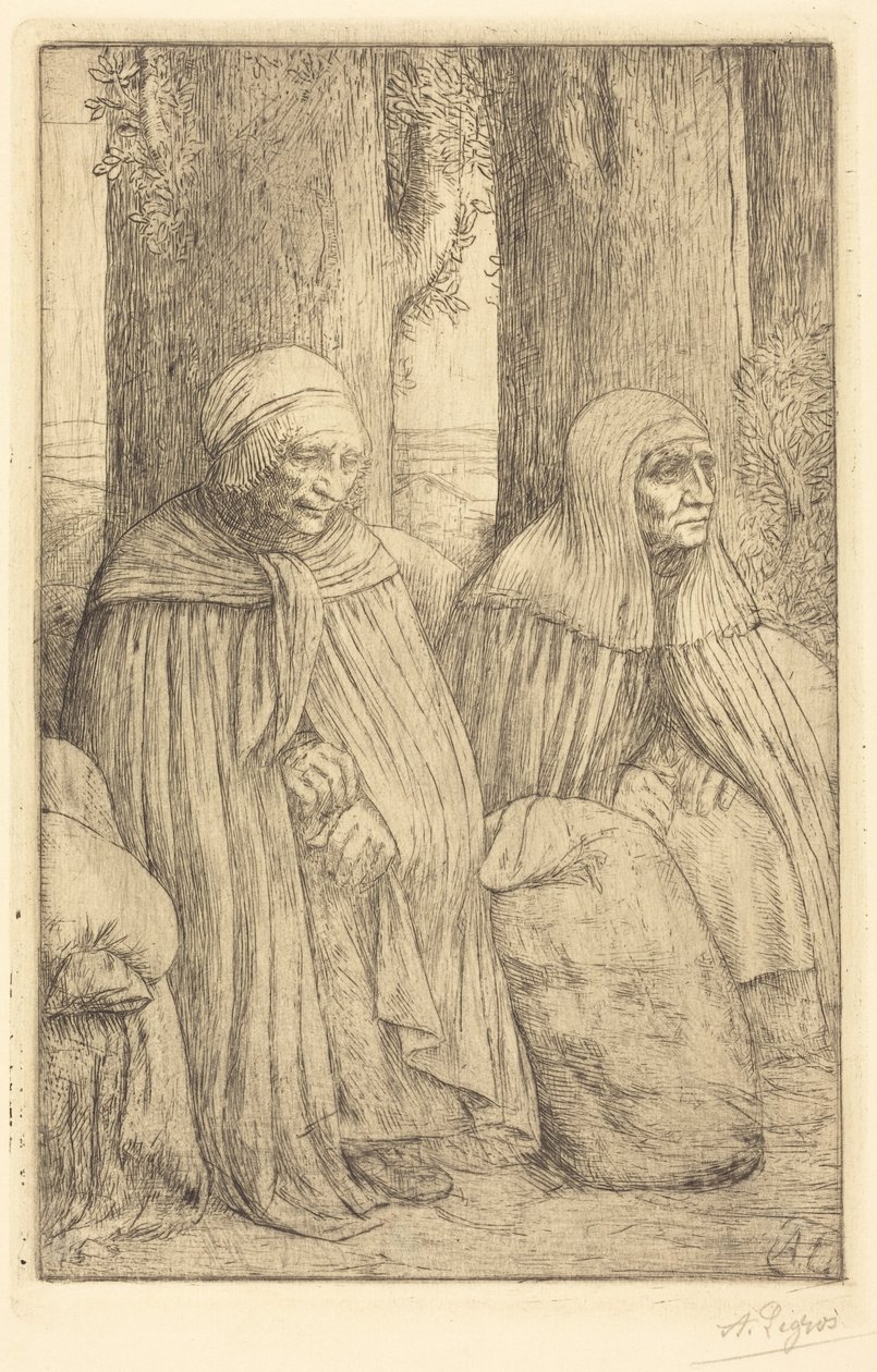 Campesinas (Paysannes) de Alphonse Legros