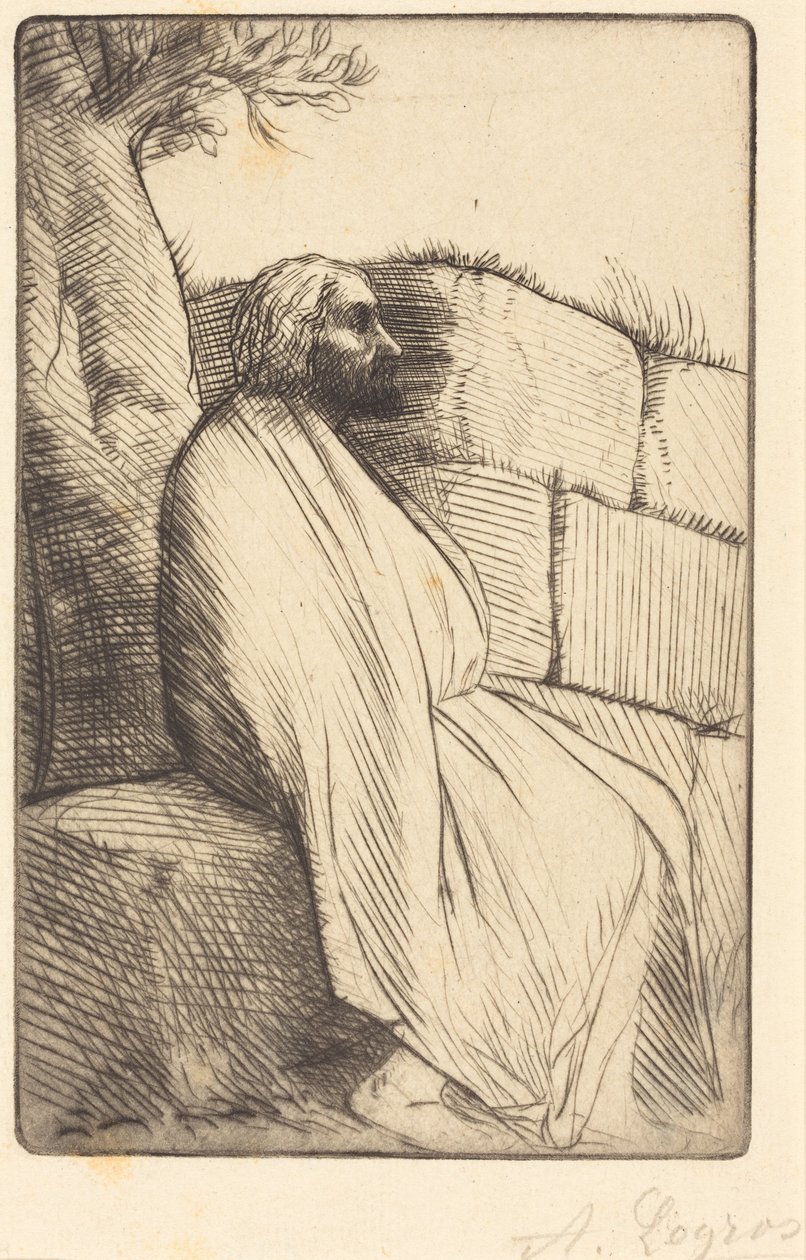 Filosofar (El filósofo) de Alphonse Legros