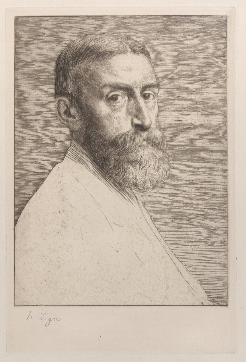 Retrato de Sir Edward John Poynter, 1877 de Alphonse Legros