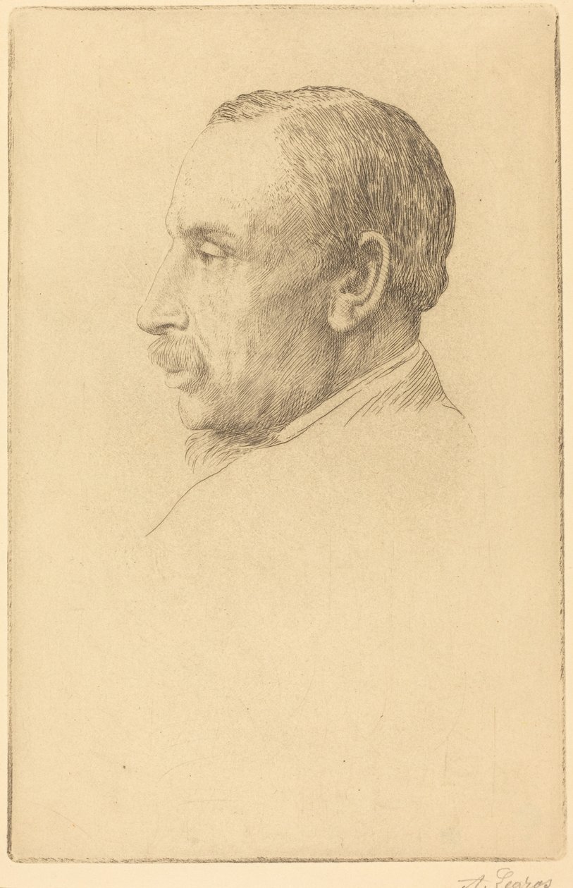 El profesor W. Cawthorne Unwin de Alphonse Legros