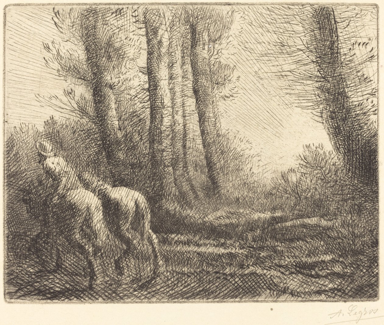 Regreso del arado de Alphonse Legros