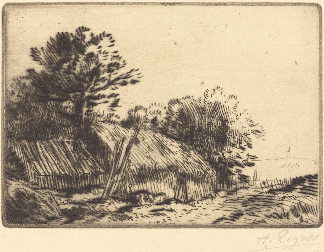 Escena Rústica de Alphonse Legros