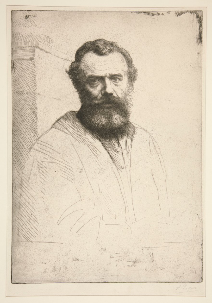 Auto retrato de Alphonse Legros