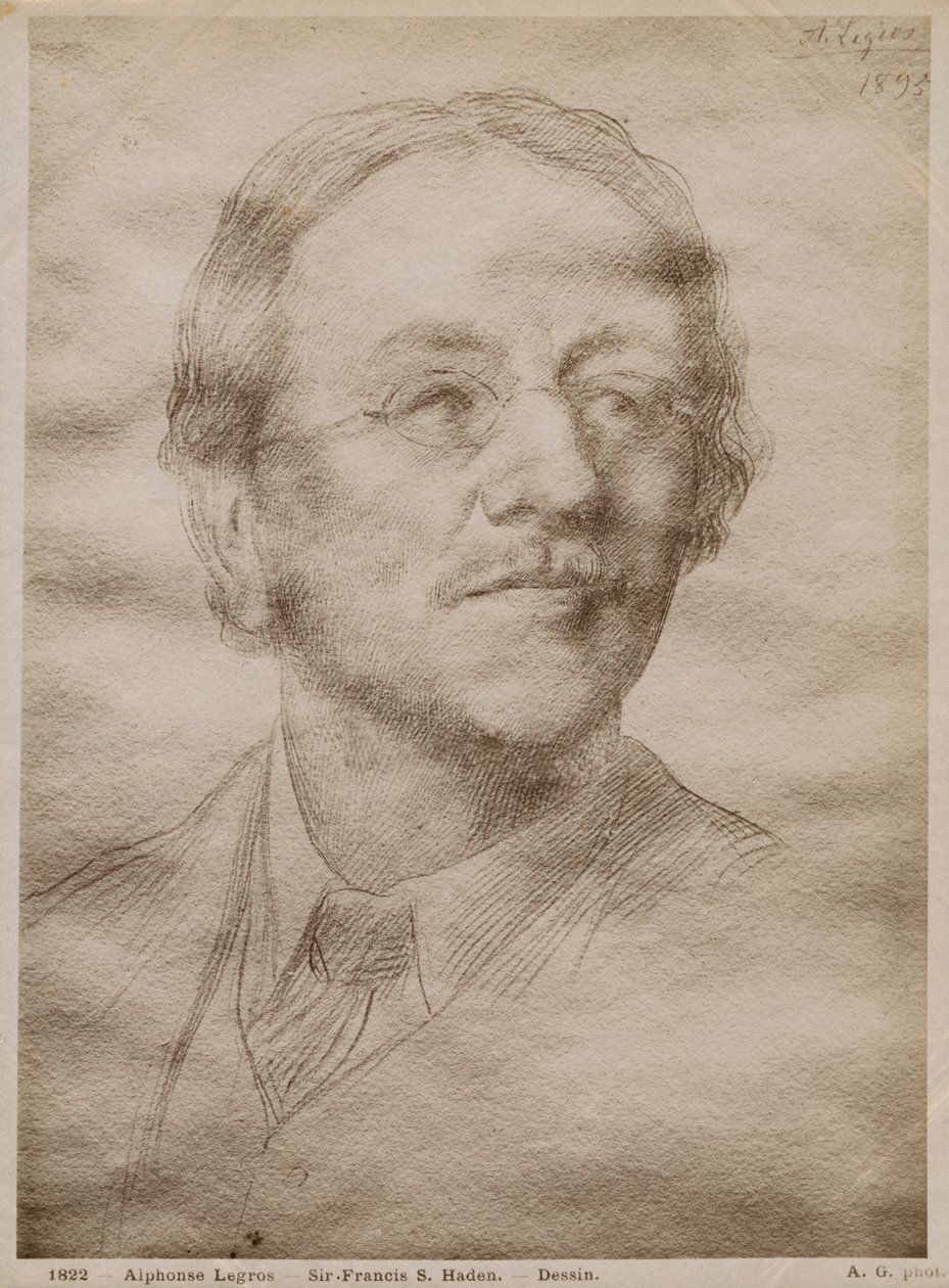Sir Francis Seymour Haden Junior de Alphonse Legros