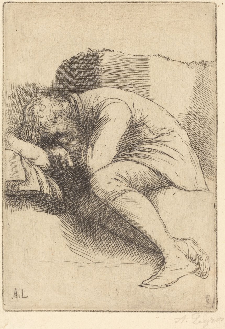 Durmiente de Alphonse Legros