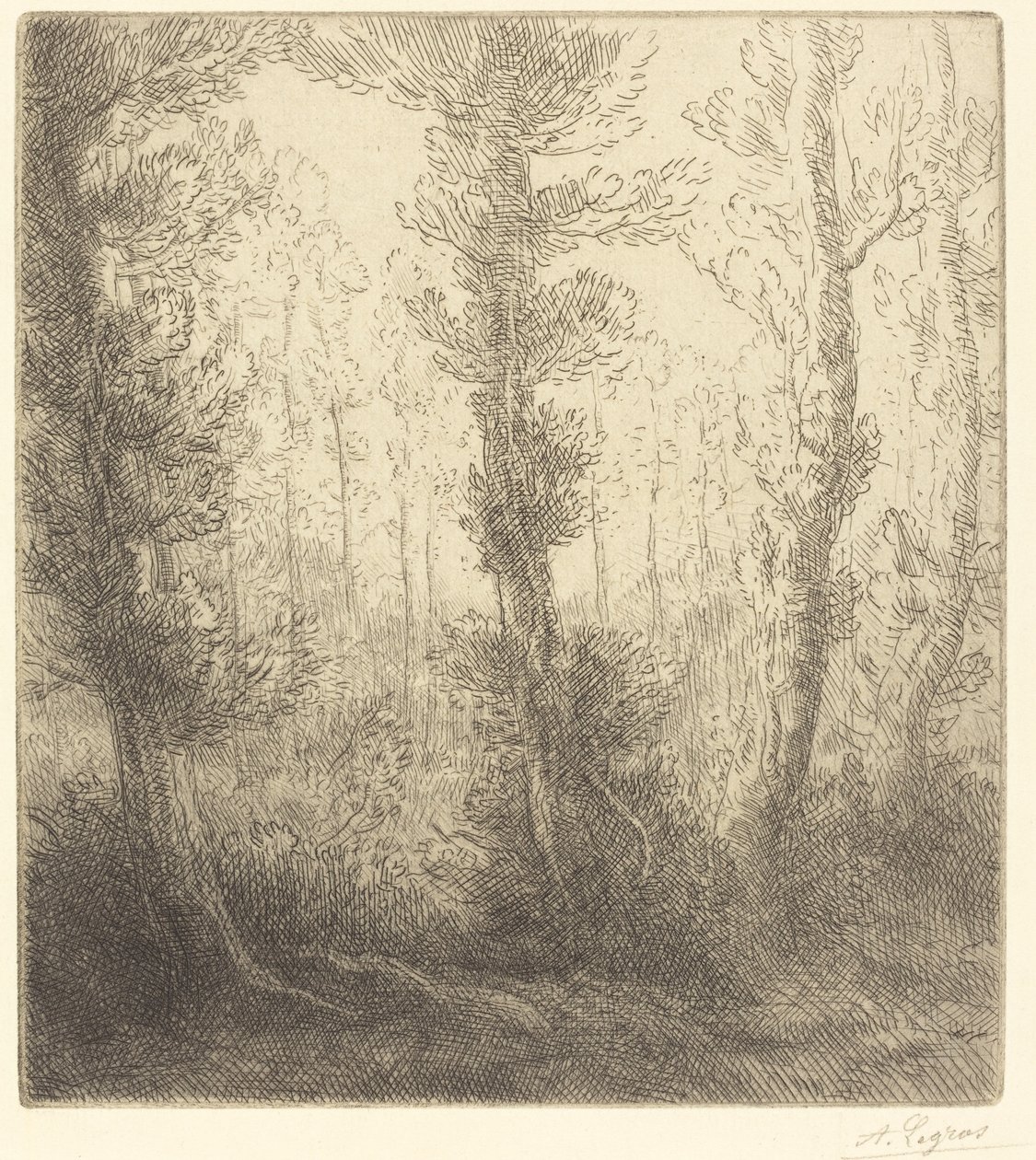 Pequeño lago de Alphonse Legros