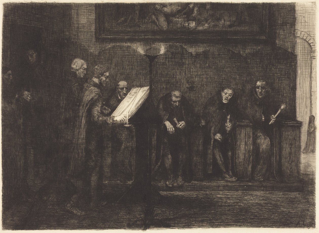 Spanish Singers (Los cantantes españoles) de Alphonse Legros